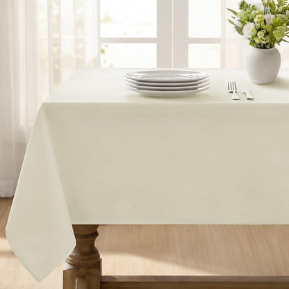 Softalker Orange Tablecloth Rectangle, 60 x 84 Inch