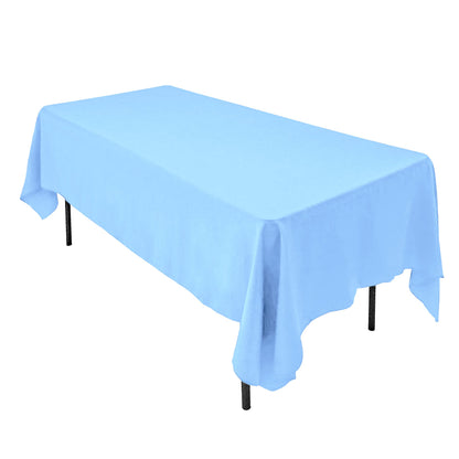 AK TRADING CO. 60 x 102-Inch Rectangular Polyester Tablecloth - Made in USA - Wrinkle-Resistant, Flame Retardant, Durable Party Table Cover, Banquet Tablecloth, Wedding Table Cover - Orange