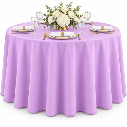 AK TRADING CO. 60 x 102-Inch Rectangular Polyester Tablecloth - Made in USA - Wrinkle-Resistant, Flame Retardant, Durable Party Table Cover, Banquet Tablecloth, Wedding Table Cover - Orange