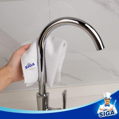 MR.SIGA Microfiber Cleaning Cloths, Streak Free Microfiber Towels, 12 Pack