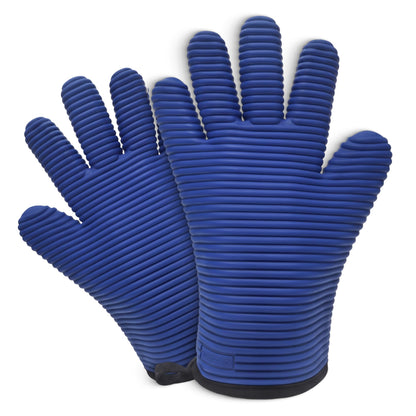 KITCHEN PERFECTION Smoker BBQ Grill Gloves - Heat Resistant Oven Mitts