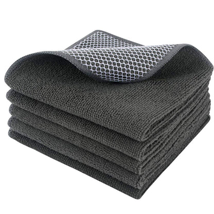 SINLAND Dish Cloth for Washing Dishes Kitchen Washcloth Cleaning Cloth