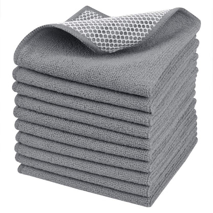SINLAND Dish Cloth for Washing Dishes Kitchen Washcloth Cleaning Cloth