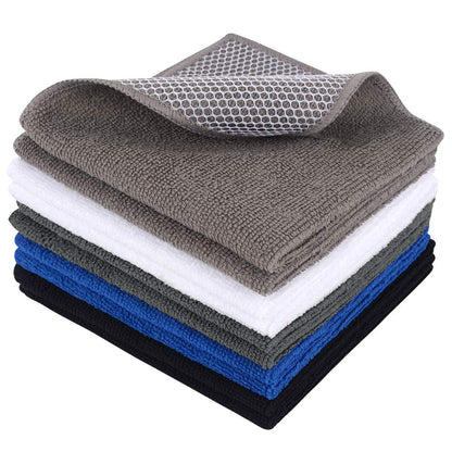 SINLAND Dish Cloth for Washing Dishes Kitchen Washcloth Cleaning Cloth
