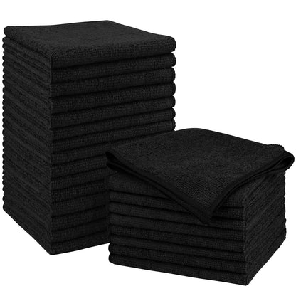 Orighty Microfiber Cleaning Cloth, Cleaning Rags, 12 Pack, 12x11 in