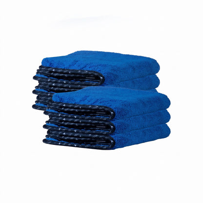 Chemical Guys, Professional Microfiber Towels, 16 x 16 in, Blue, 3 Pack