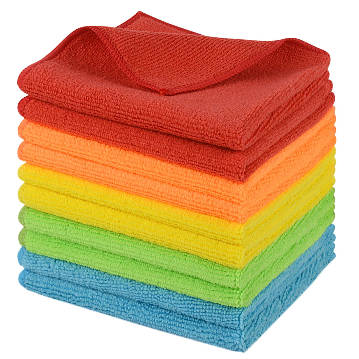 SINLAND Dish Cloth for Washing Dishes Kitchen Washcloth Cleaning Cloth