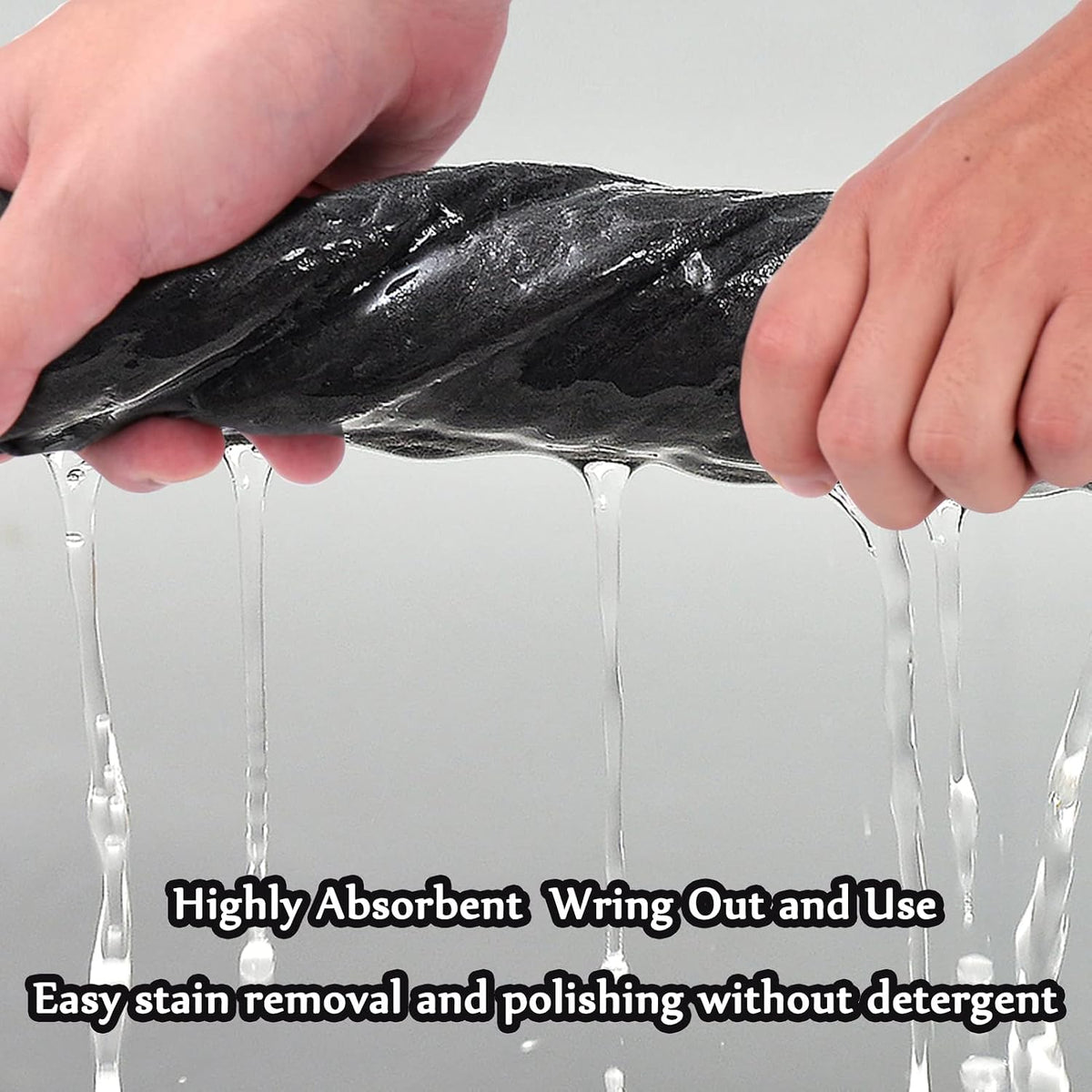 XANGNIER Thickened Magic Cleaning Cloth,Lint Free,11.8 * 11.8in,8 Pcs