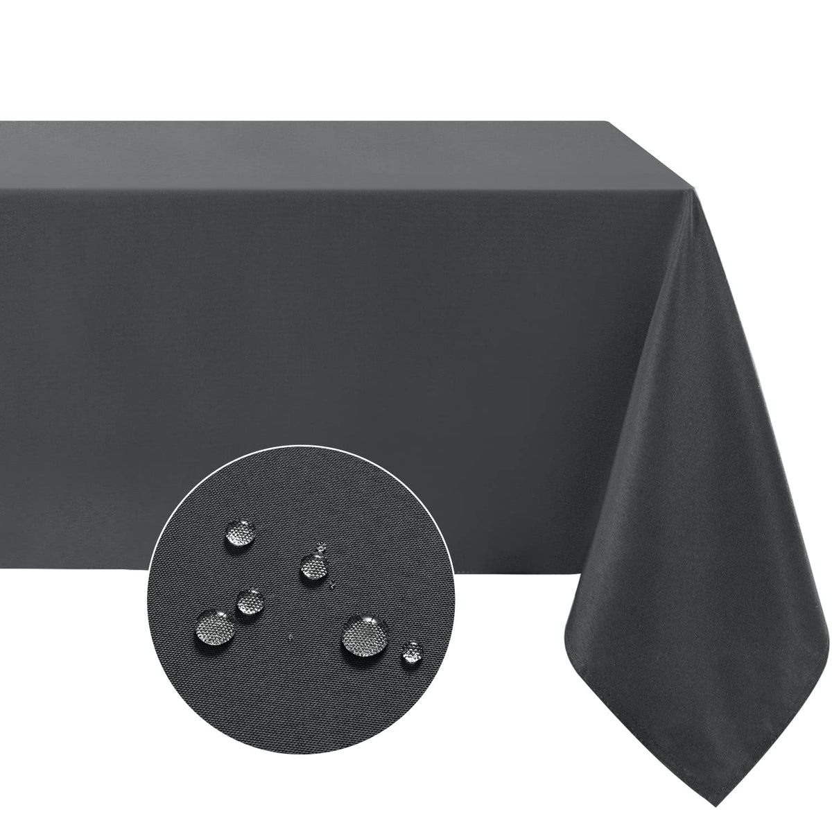 Softalker Orange Tablecloth Rectangle, 60 x 84 Inch