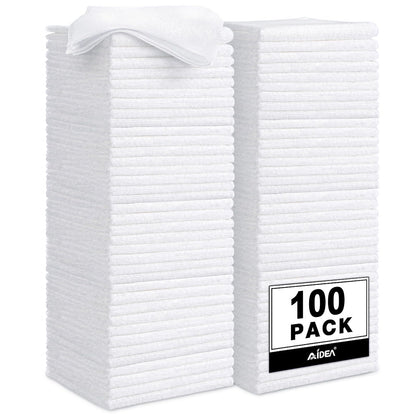 AIDEA Microfiber Cleaning Cloth-20PK, Microfiber Towels, Rags,11.5"×11.5"