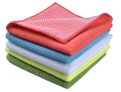 SINLAND Dish Cloth for Washing Dishes Kitchen Washcloth Cleaning Cloth
