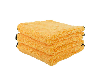 Chemical Guys, Professional Microfiber Towels, 16 x 16 in, Blue, 3 Pack