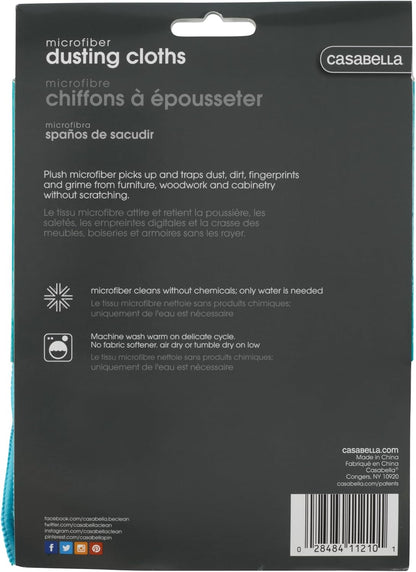 Casabella, Cloth Microfiber Dusting Blue