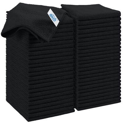 HOMEXCEL 8PK Microfiber Cleaning Cloth, Cleaning Rags for Home, 11.5x11.5in