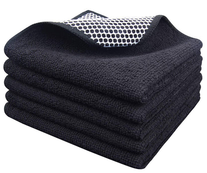 SINLAND Dish Cloth for Washing Dishes Kitchen Washcloth Cleaning Cloth