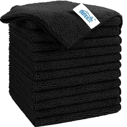 HOMEXCEL 8PK Microfiber Cleaning Cloth, Cleaning Rags for Home, 11.5x11.5in
