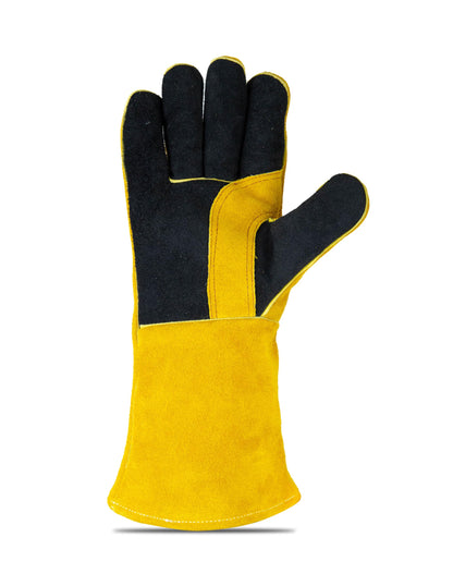 SpecxArmor® Graywolf® Aluminized Heat Resistant Welding Glove/Large/1472°F│Fire Gloves│Kevlar Gloves│High Heat│Foundry glove│
