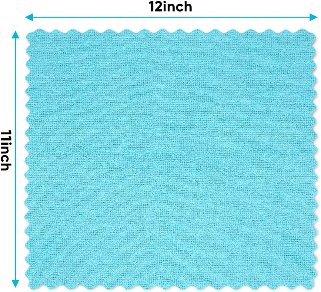 Orighty Microfiber Cleaning Cloth - 24 Pack, Cleaning Rags 12x11 inch