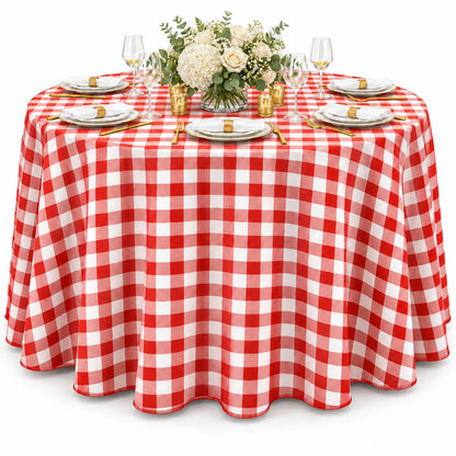 AK TRADING CO. 60 x 102-Inch Rectangular Polyester Tablecloth - Made in USA - Wrinkle-Resistant, Flame Retardant, Durable Party Table Cover, Banquet Tablecloth, Wedding Table Cover - Orange