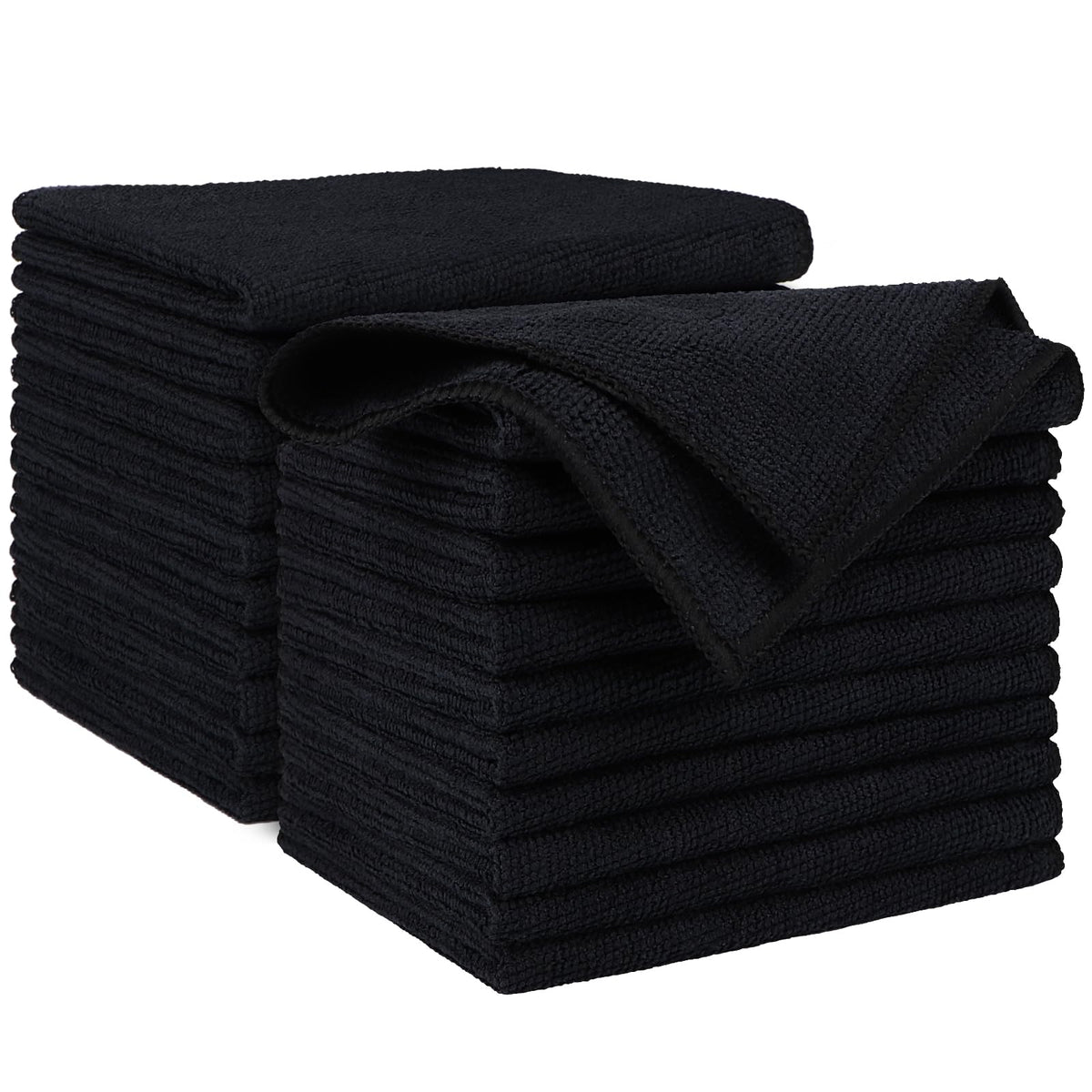 AIDEA Microfiber Cleaning Cloth Pink 10PK, Microfiber Towels 12×12"
