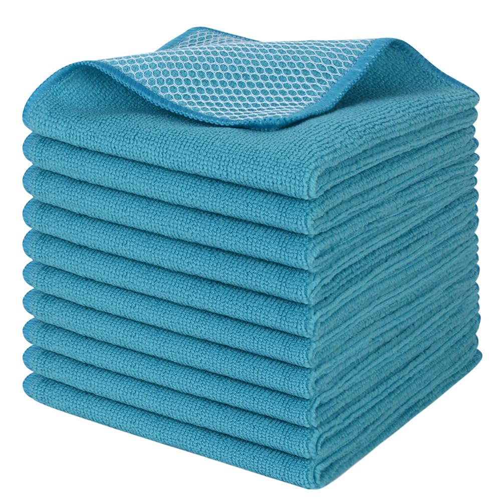 SINLAND Dish Cloth for Washing Dishes Kitchen Washcloth Cleaning Cloth