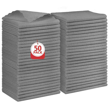 Orighty Microfiber Cleaning Cloth, Cleaning Rags, 12 Pack, 12x11 in