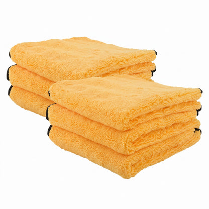 Chemical Guys, Professional Microfiber Towels, 16 x 16 in, Blue, 3 Pack