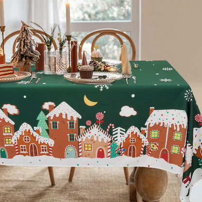 Bnejvif Halloween Tablecloth 60×84 Inch Rectangular,Spiderweb Pumpkin Washable Table Cover for Party Picnic Dinner Decor