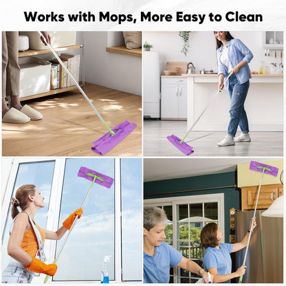 HOMEXCEL Glass Cleaning Cloths 6PK, Streak Free Towel for Windows, 14x16in
