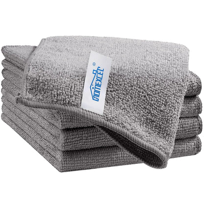 HOMEXCEL 8PK Microfiber Cleaning Cloth, Cleaning Rags for Home, 11.5x11.5in