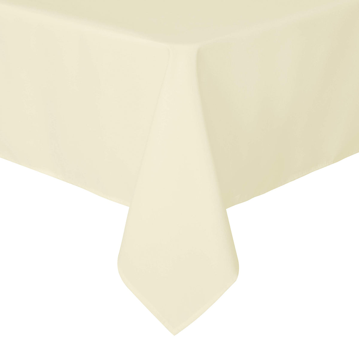 sancua Rectangle Tablecloth, 60 x 84 Inch, White
