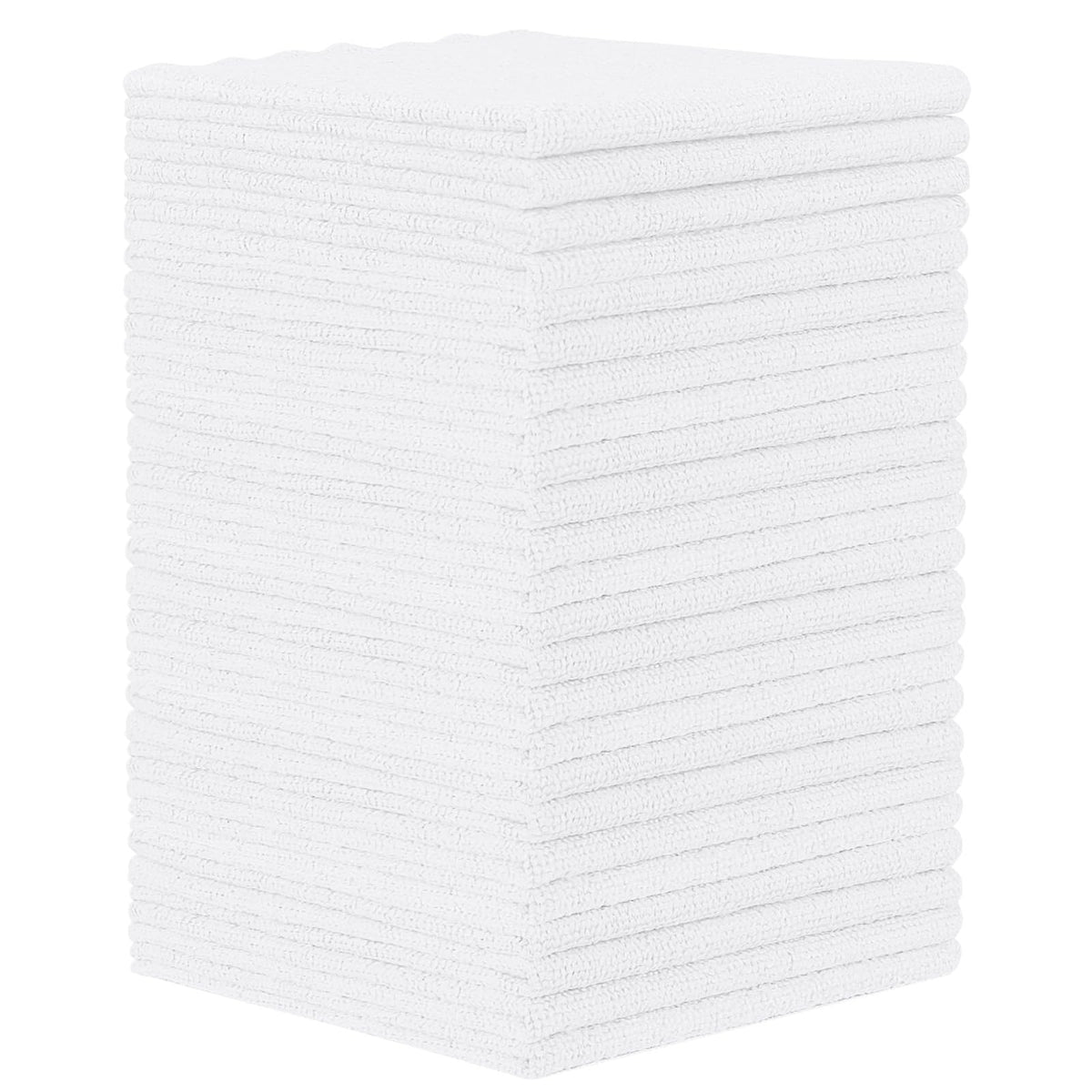 Orighty Microfiber Cleaning Cloth - 24 Pack, Cleaning Rags 12x11 inch