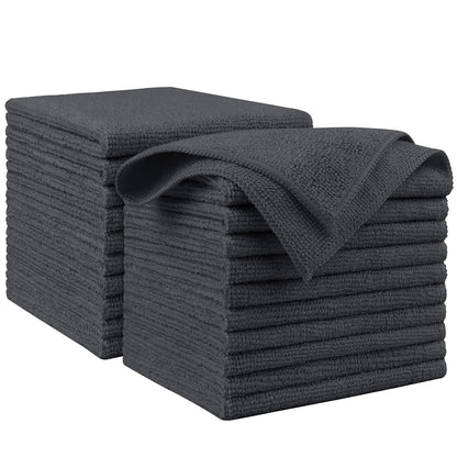 AIDEA Microfiber Cleaning Cloth-20PK, Microfiber Towels, Rags,11.5"×11.5"