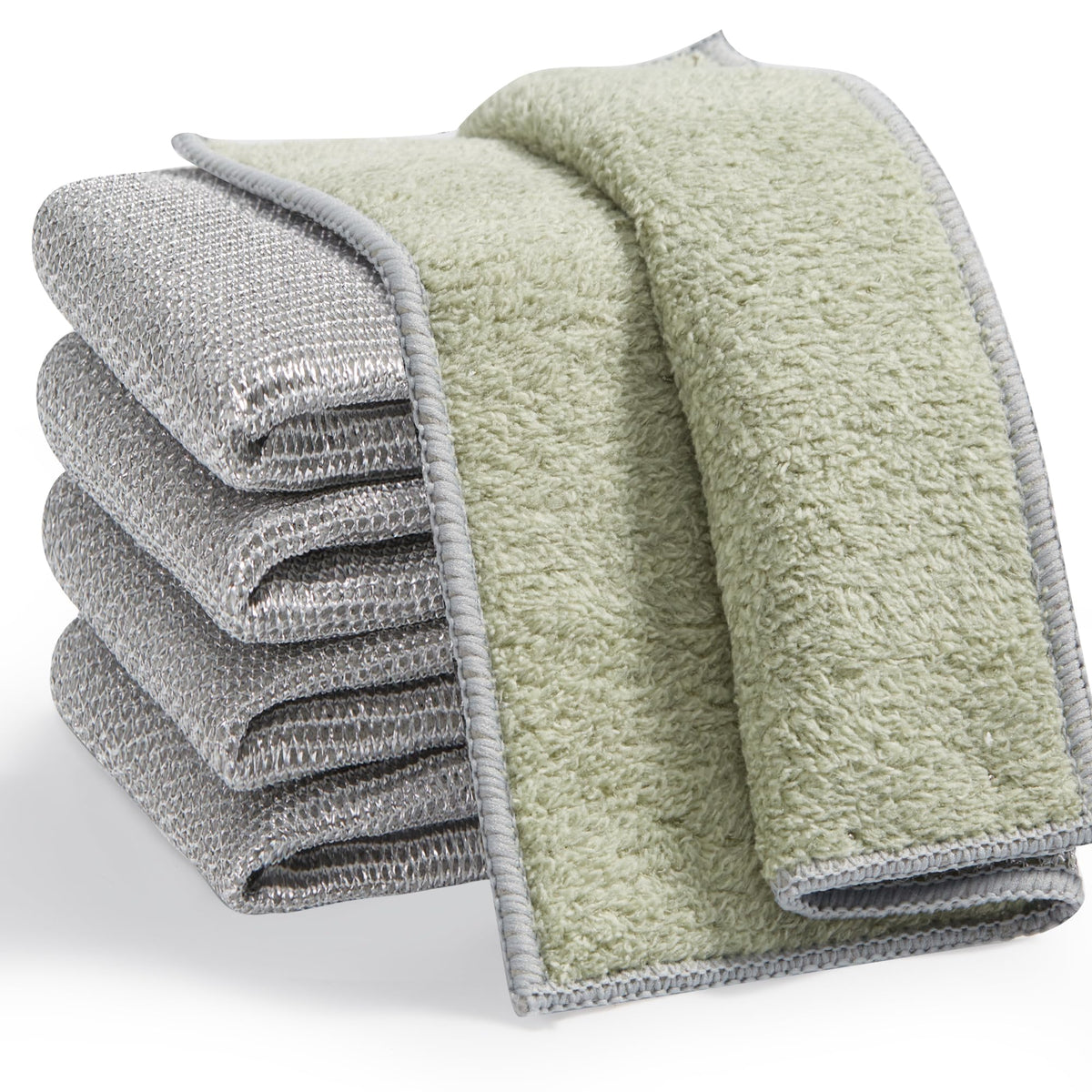 JOYMOOP Microfiber Cleaning Cloth, 18 Piece Set, Small, Multi Color