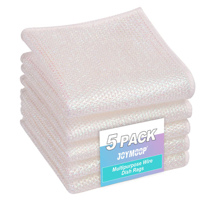 JOYMOOP Microfiber Cleaning Cloth, 18 Piece Set, Small, Multi Color