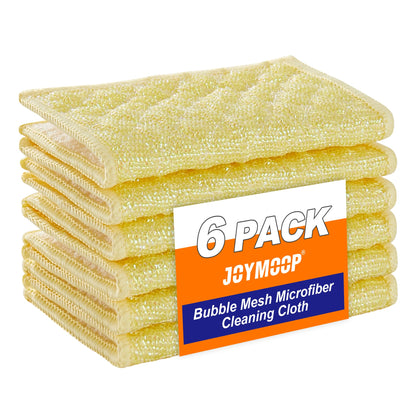 JOYMOOP Microfiber Cleaning Cloth, 18 Piece Set, Small, Multi Color