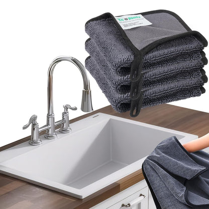 Shiny Cleaning Wipes, 3Pack Shiny Cloths Drying Towels,Shower Doors Drying Towels,16 * 16" Streak Free Glass Window Car Mirror Super Absorben Microfiber Cleaning Cloths