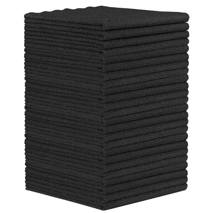 Orighty Microfiber Cleaning Cloth - 24 Pack, Cleaning Rags 12x11 inch