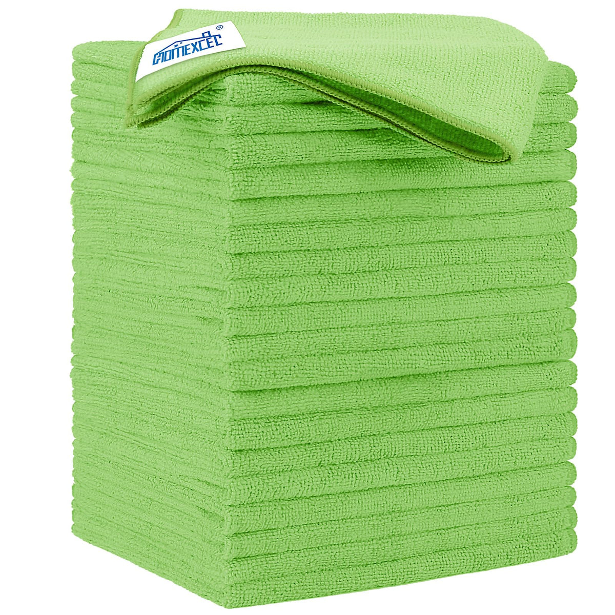 HOMEXCEL Black Microfiber Cleaning Cloth 12 Pack, 12.5 x 12.5 inch Microfiber Towels for Cars, Ultra Absorbent Car Washing Cloth, Lint Free Streak Free Cleaning Rags for Car, Kitchen, and Window