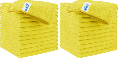 HOMEXCEL 8PK Microfiber Cleaning Cloth, Cleaning Rags for Home, 11.5x11.5in