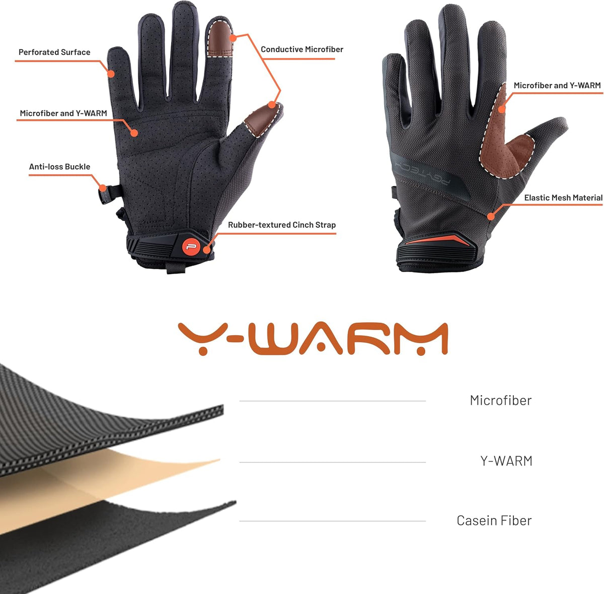 PGYTECH Heat Resistant Photography Gloves