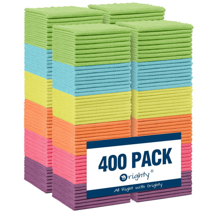 Orighty Microfiber Cleaning Cloth - 24 Pack, Cleaning Rags 12x11 inch