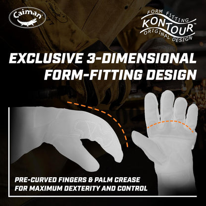 Caiman Kevlar-Seamed Multi-Task Welding Gloves 1828