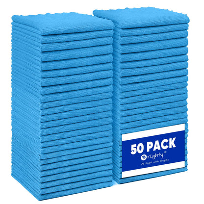 Orighty Microfiber Cleaning Cloth, Cleaning Rags, 12 Pack, 12x11 in