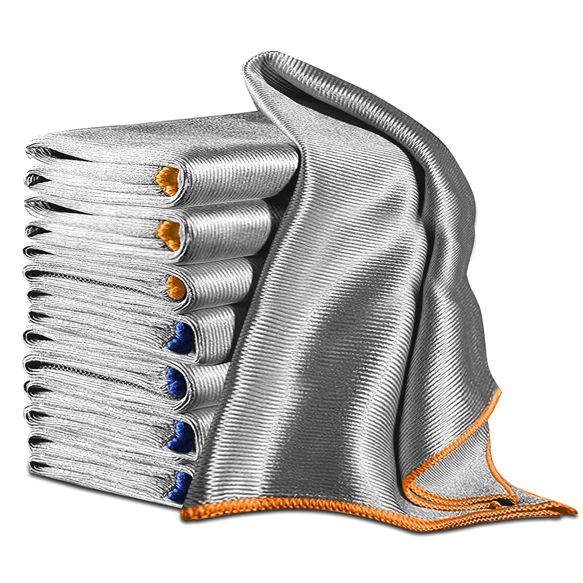 Airlab Glass Polishing Streak Free Miracle Cleaning Cloth, Silver-Green