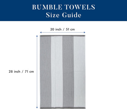 Premium Kitchen Towels 6 Pack 100% Cotton, 20"x28" Dish Towels - Grey
