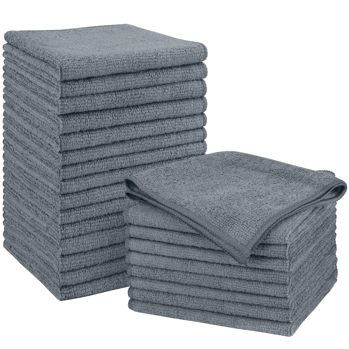 Orighty Microfiber Cleaning Cloth, Cleaning Rags, 12 Pack, 12x11 in