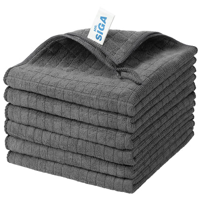 MR.SIGA Microfiber Cleaning Cloth, All Purpose Cleaning Towels, Pack of 50