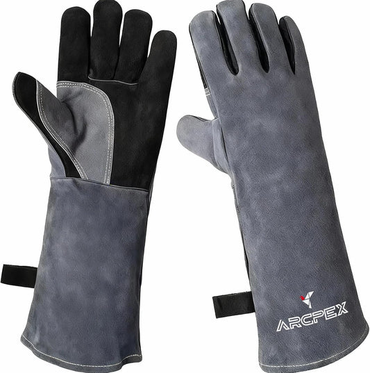 Welding Gloves 16 Inch, 932°F Heat Resistant (XXL)