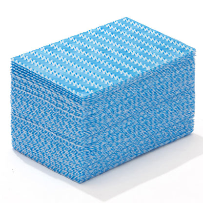 Reusable Cleaning Towels, Multi-Purpose Handy Towel, Blue Handi Wipe Reusable Cloths, Disposabel Dry Kitchen Wipes, Dish Cloths, Durable, Absoebent,Dry Quickly, 50 Count